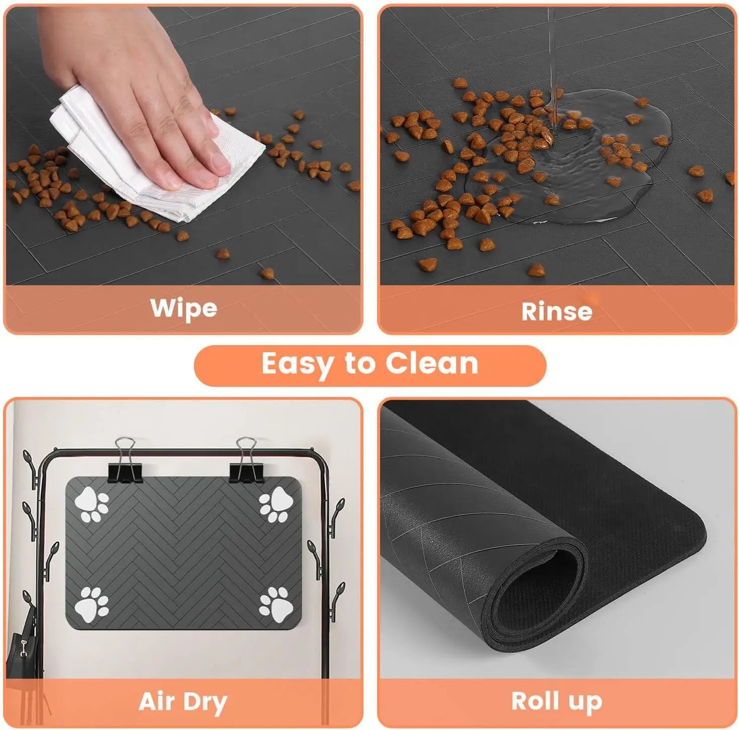 Absorbent Pet Feeding Place Mat