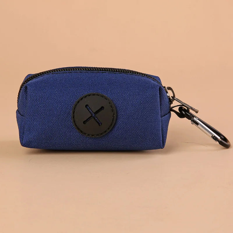 Canvas Pet Waste Bag Dispenser with Clip