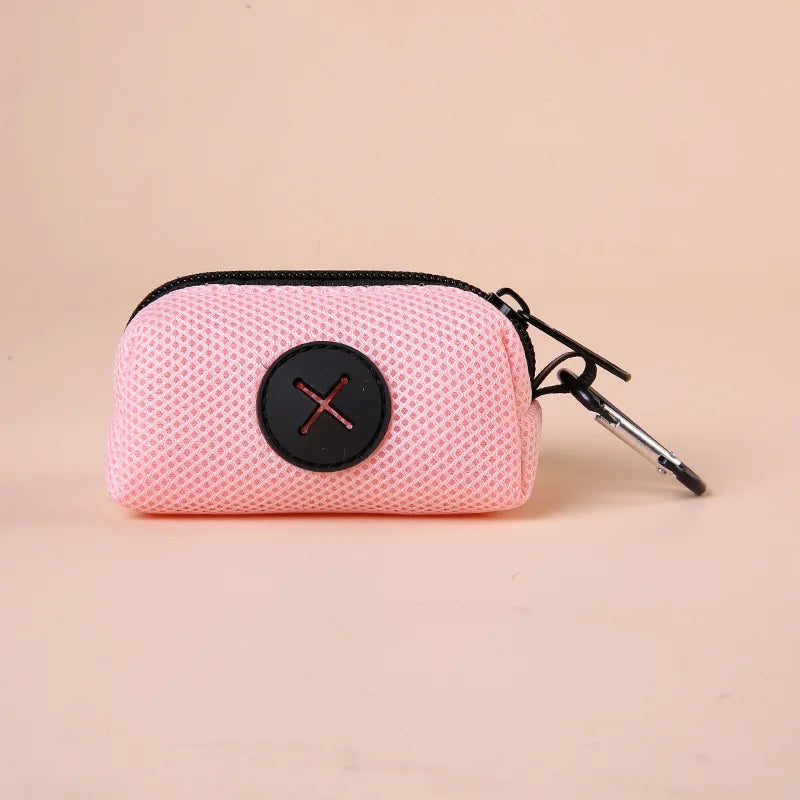 Canvas Pet Waste Bag Dispenser with Clip