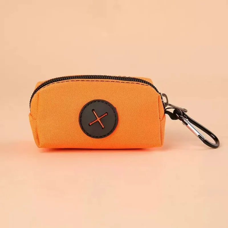 Canvas Pet Waste Bag Dispenser with Clip