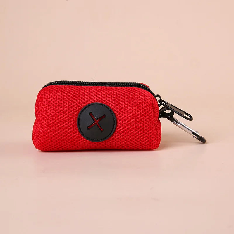 Canvas Pet Waste Bag Dispenser with Clip