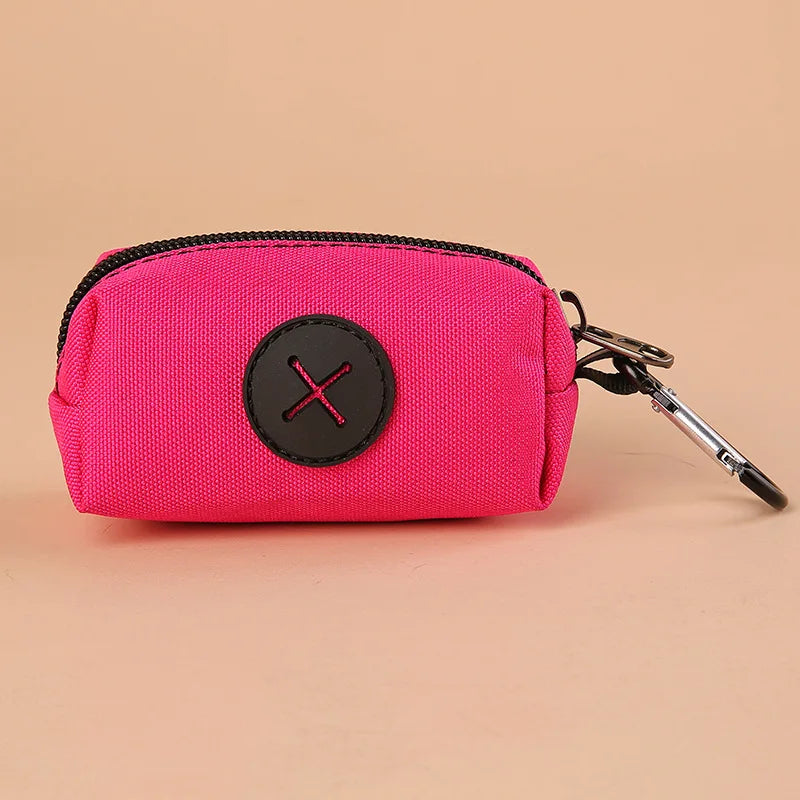 Canvas Pet Waste Bag Dispenser with Clip