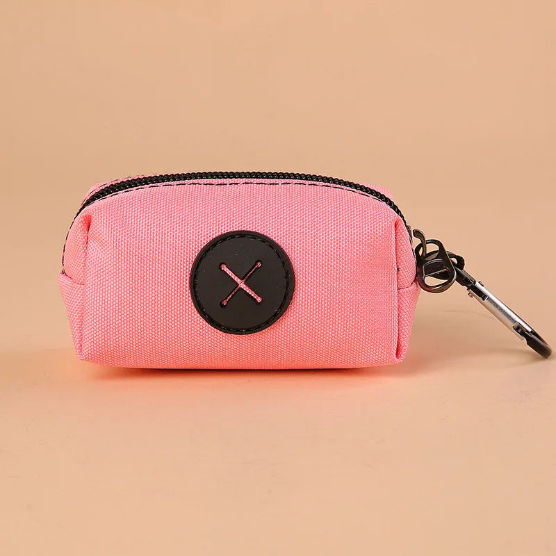 Canvas Pet Waste Bag Dispenser with Clip