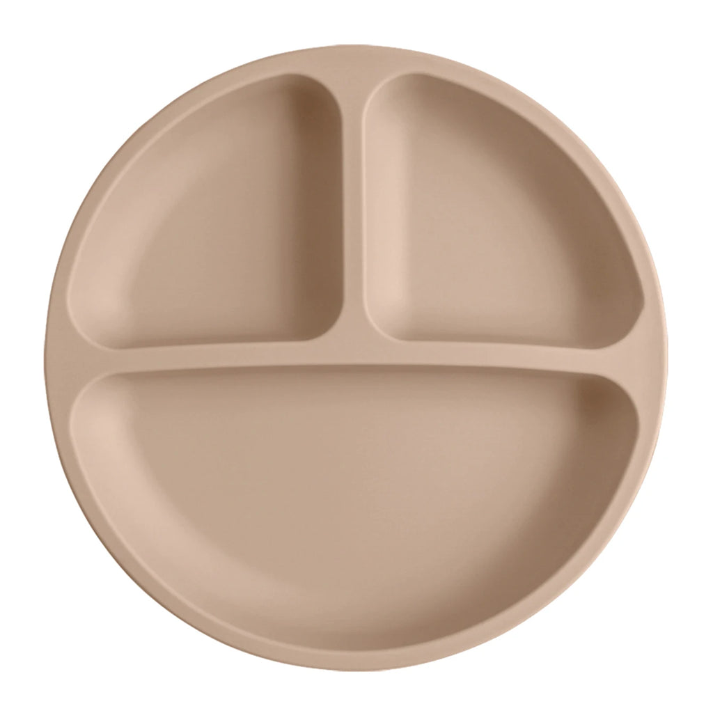 1PCS Baby Sucker Silicone Dining Plate BPA Free