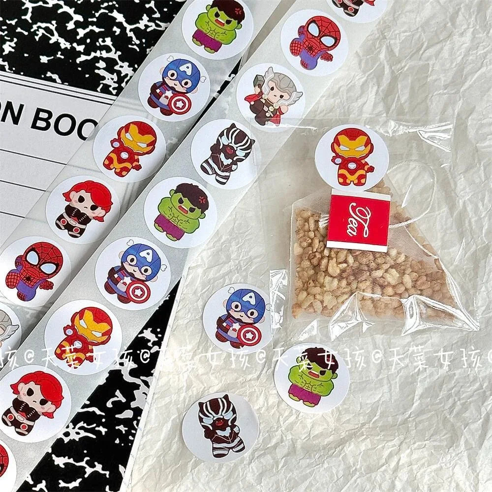 New 500 PCS Avengers Sticker Roll