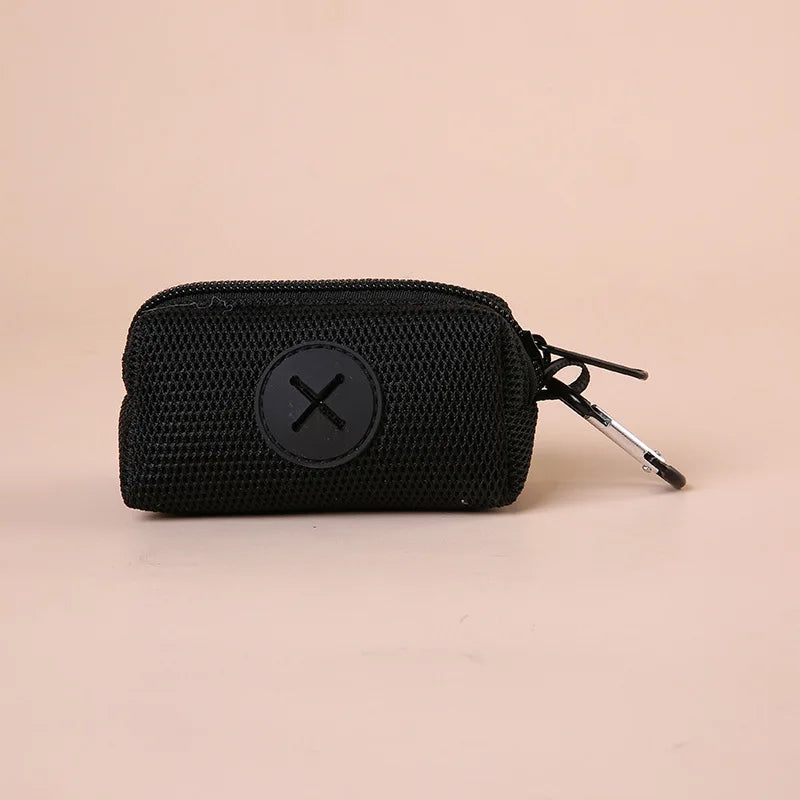 Canvas Pet Waste Bag Dispenser with Clip