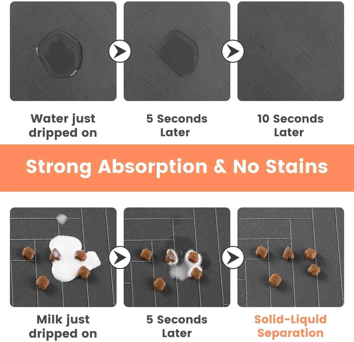 Absorbent Pet Feeding Place Mat