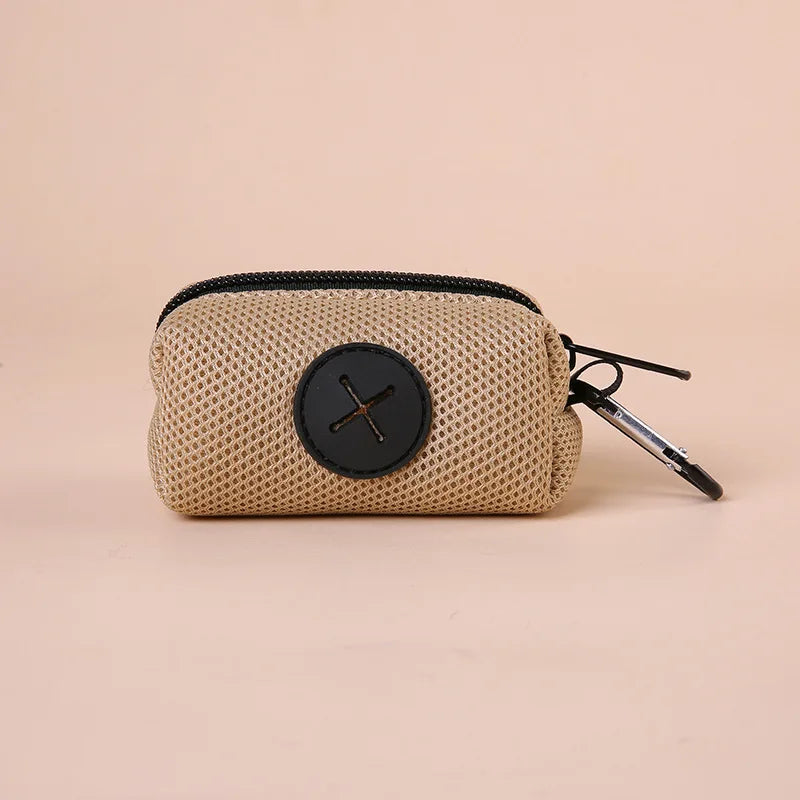 Canvas Pet Waste Bag Dispenser with Clip