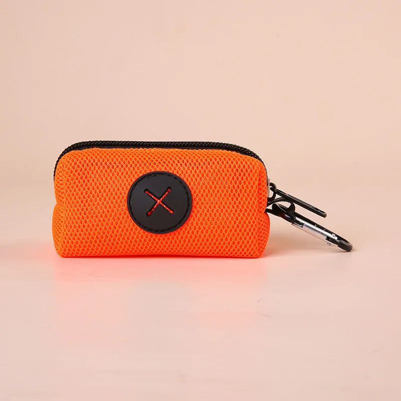 Canvas Pet Waste Bag Dispenser with Clip