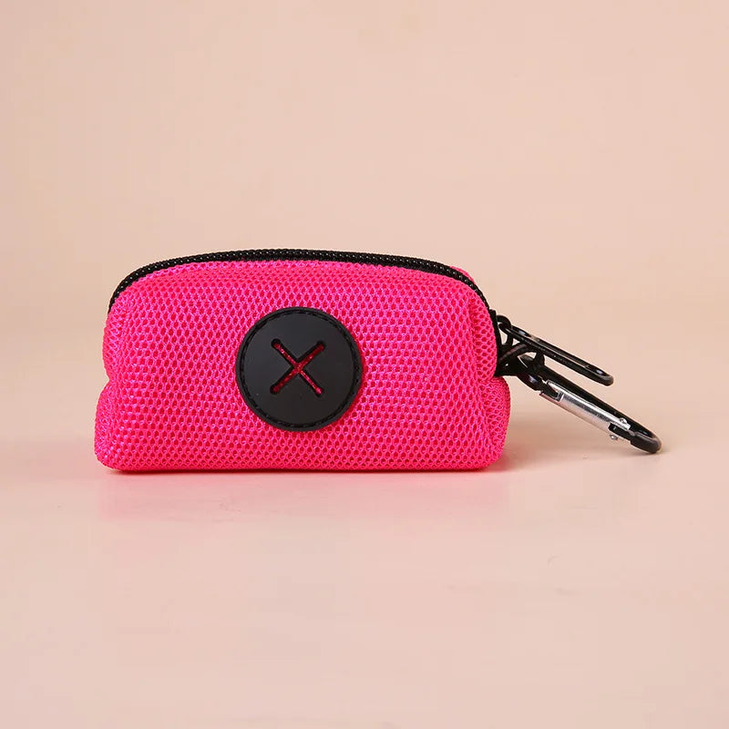 Canvas Pet Waste Bag Dispenser with Clip