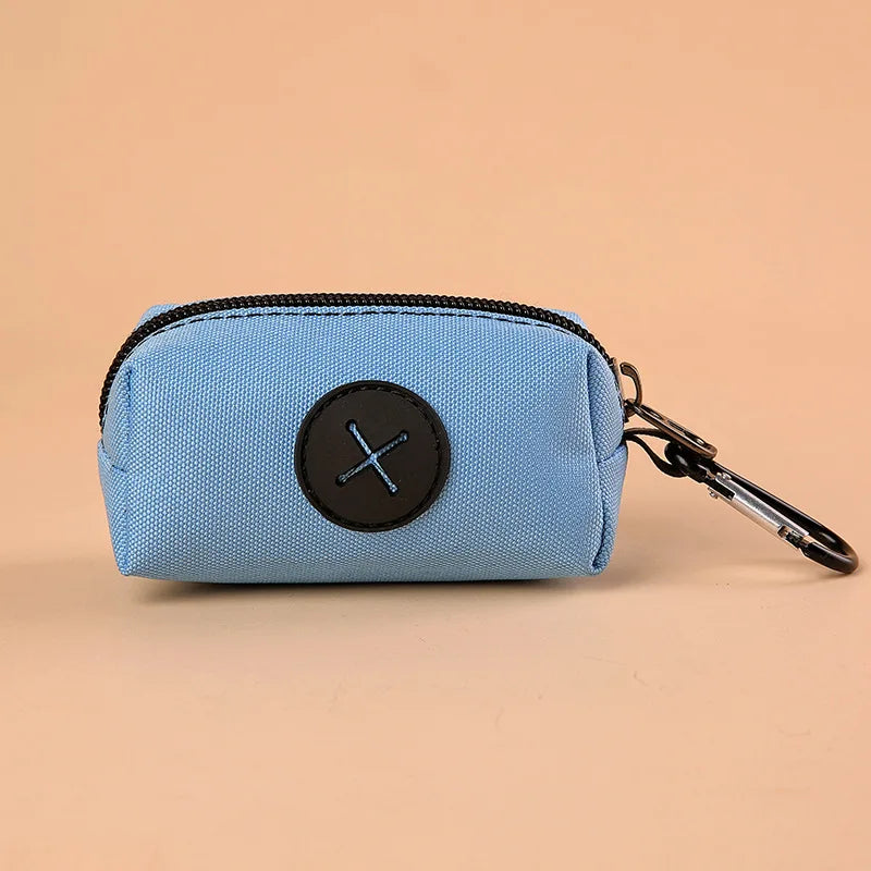 Canvas Pet Waste Bag Dispenser with Clip