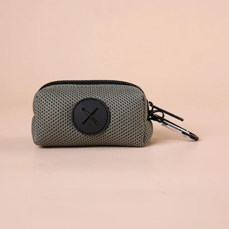 Canvas Pet Waste Bag Dispenser with Clip